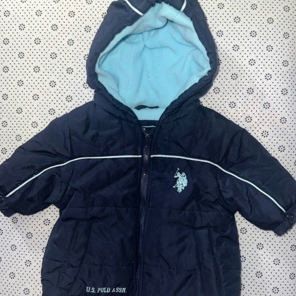 🛍 LITTLE BABIES US POLO ASSN . COAT SIZE 6-9 MONTHS 🛍